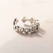 韓国 韓国ファッション　925シルバー リング　アクセサリー 指輪　ハンドメイド 指輪　ハンドメイド