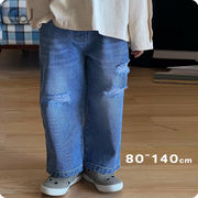 ★Boys＆Girls★　子供服　80~140cm　キッズデニムパンツ　韓国キッズファッション