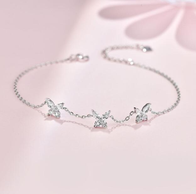 925シルバー   アクセサリー ブレスレット  ハンドメイド ブレスレット   ブレスレット INS風 バングル