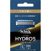 シック・ジャパン ハイドロ5 プレミアム つるリ肌へ 替刃（4コ入）