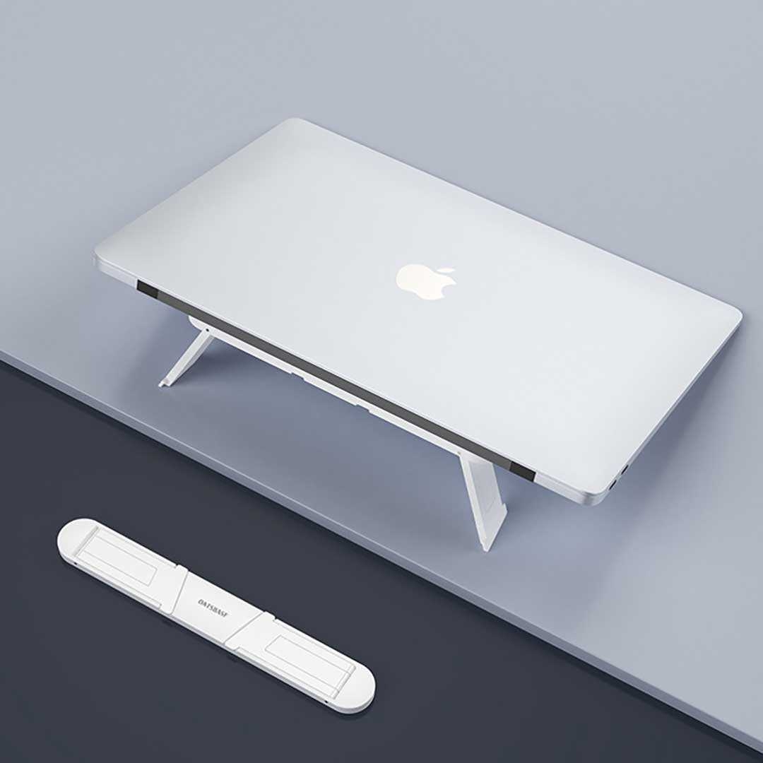 新品 MacBook iPad PCスタンド 木製 角度二段階 ディスプレイ