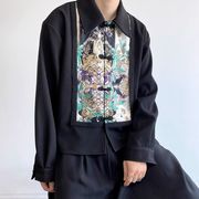 トップス シャツ 中国風 チャイナ服 カジュアルシャツ 漢服 メンズ