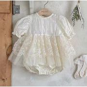 2024 韓国風子供服  ベビー服   ロンパース   赤ちゃん    女の子  プリンセス  誕生日  ドレス
