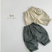 2024夏新作  韓国風子供服  ベビー服  ボトムス カジュアル  ロングパンツ  子供ズボン