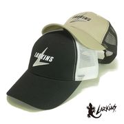 　LARKiNSスポーティ刺繍ツイルメッシュキャップ　ヤング帽子「2022」