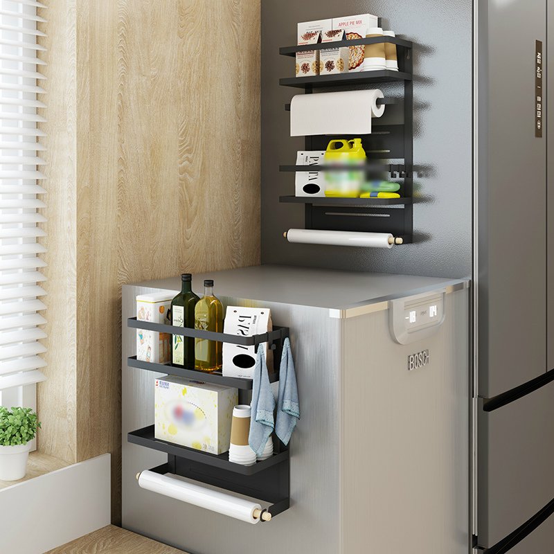キッチン用品 食器 調理器具  冷蔵庫マグネット マグネット式 キッチンペーパーホルダー