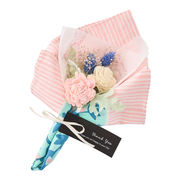 ■特価値下げ■ソラフラワーハンカチブーケ　ピンクアレンジメント（キット・セット含む）1コ