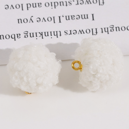 diyチャーム diyパーツ アクセサリーパーツ 手作りパーツ ハンドメイド 手芸パーツ ふわふわ