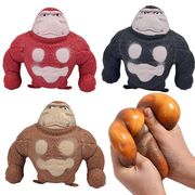 減圧ゴリラおもちゃ伸縮性ストレスリリーフおもちゃ