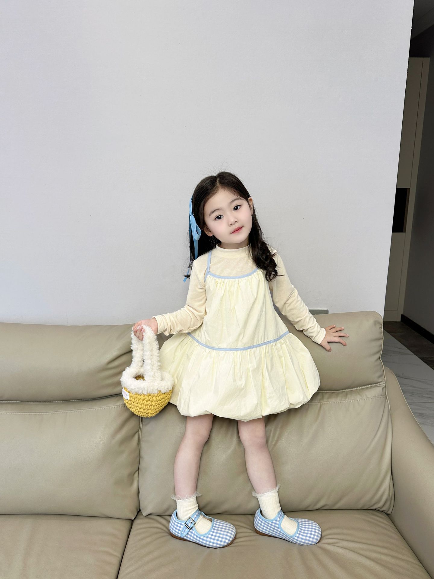 韓国風  子供服   ベビー服 女の子 トップス+キャミソールスカート  分けて販売80-140cm
