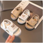 【2024 夏】新作 子供靴 柔らかい底 赤ちゃん サンダル ベビーキッズ靴　2色