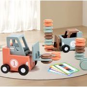 INS 人気  積み木  木製  おもちゃ  ごっこ遊び  キッズ  木製  玩具 子供用品 台車のおもちゃ 知育玩具