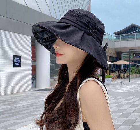 帽子 レディース つば広 日よけ  夏 小顔効果  UVカット 紫外線対策 遮光 ビーチ アウトドア
