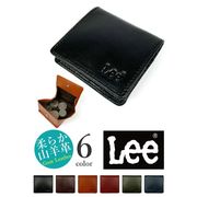 【全6色】 LEE リー 柔らか ゴートレザーボックス型コインケース 山羊革 本革 リアルレザー