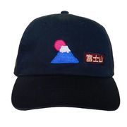 【ご紹介します！インバウンドで人気の富士山をデザインしたキャップ！】富士山CAP　黒