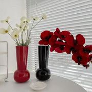 INS  創意  人気  花瓶  撮影装具  インテリア  レトロ   置物を飾る  ガラス  花瓶  2色