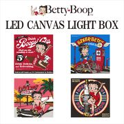 【ベティちゃん　ウォールアート】Betty Boop LED Canvas Light vol.3