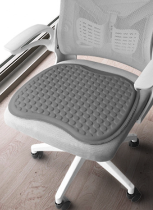 夏 涼しい クッション フィス座り座布団 通気性のある冷却クッション 夏用クッション 椅子用クッション
