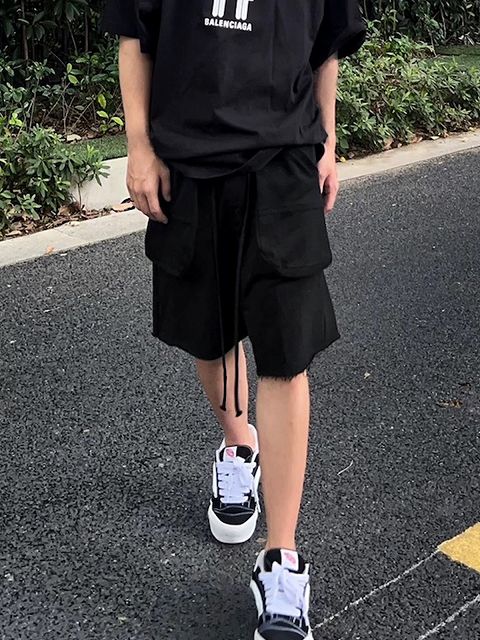メンズファッション ハーフパンツ 男女兼用 ストリート系 半