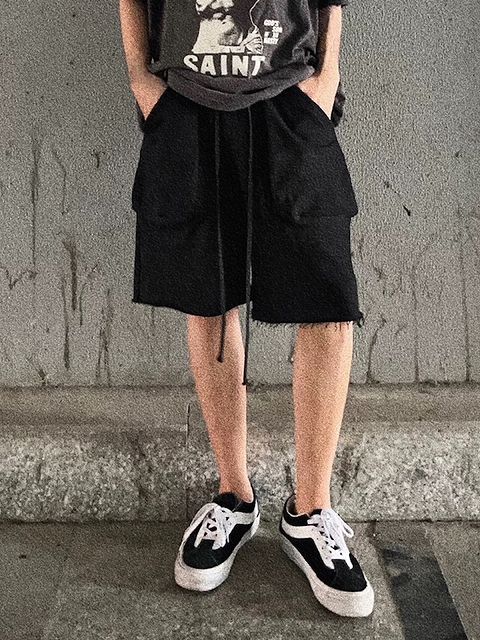 メンズファッション ハーフパンツ 男女兼用 ストリート系 半