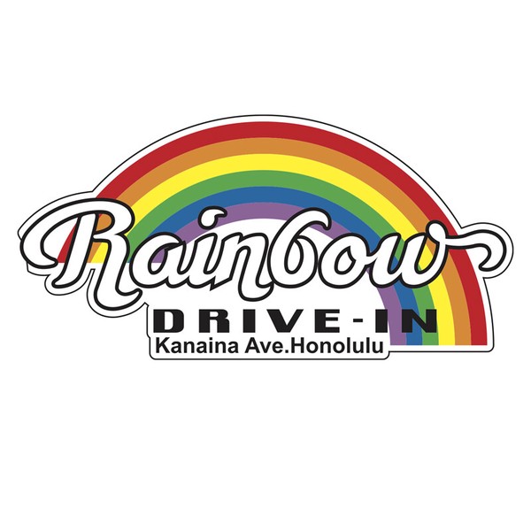 Rainbow Drive-In　ステッカー　ステッカー　オリジナルロゴ