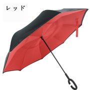 逆さ傘 さかさま傘 長傘 レディース メンズ 日傘 雨傘 晴雨兼用 UVカット 紫外線対策