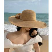 暑い季節も涼しく過ごせる 麦わら帽子 夏 紫外線対策 uvカット 小顔対策 レディース サンバイザー