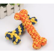 犬玩具ロープ4色コットン100％無菌健康歯磨き16cm