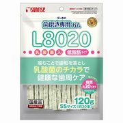 ゴン太の歯磨き専用ガムSSサイズ L8020乳酸菌入り クロロフィル入り 低脂肪 120g