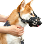 ペットマスク噛み付き防止および吠え防止犬用口カバーメッシュ調節可能なサイズの犬用犬用口カバー