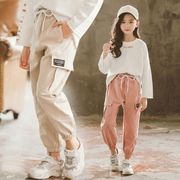 パンツ 男の子 女の子 ボトムス 長ズボン 全3色 110-170cm 子供服 韓国子供服 キッズ ジュニア