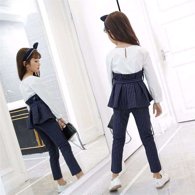 韓国子供服 スーツ パンツ 女の子 小学生 子ども服 ファッション フォーマル 発表会
