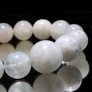 ブレス　ムーンストーン（ホワイトラブラドライト）＜インド産＞　約11.5&#12316;16mm　天然石