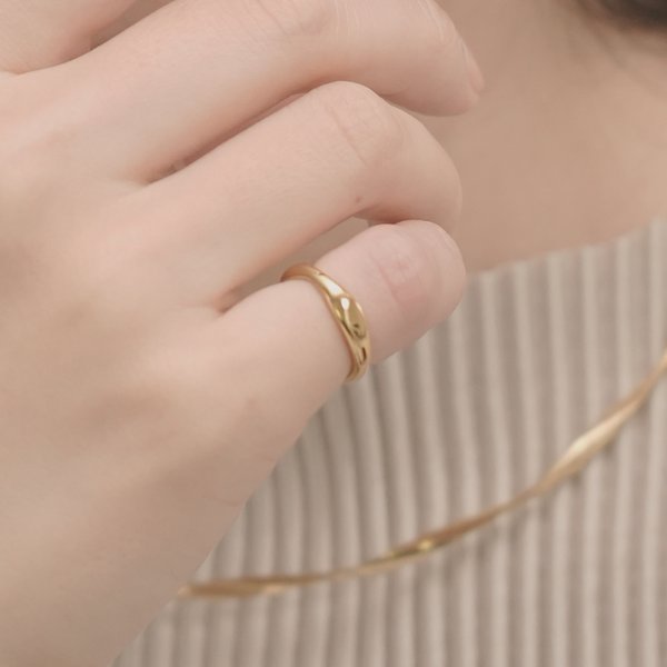 指輪 リング レディース ステンレス サージカル 316L 金属アレルギー対応 錆びない 水に強い