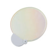 フォールディングファン(カラーズ)(在庫品)(オーロラ)　販促/ノベルティ/夏/季節商品/海/夏祭り