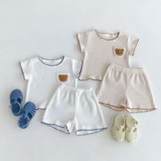 ★Baby★　ベビー服　66~100cm　ベビーTシャツ＋パンツ　ルームウェア　韓国キッズ服