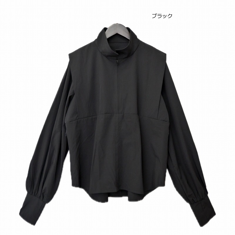 ▽SALE▽N/Puタフタ ラッシュガード タックショルダー トップス