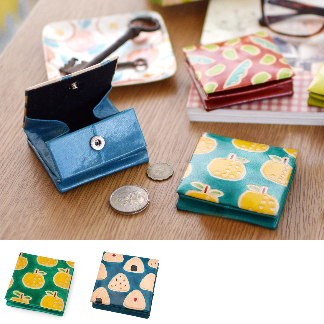 ヤンピー コインパース[小銭入れ 財布 ヤギ革 和柄 柚 おにぎり アジアン] | 卸売・ 問屋・仕入れの専門サイト【NETSEA】