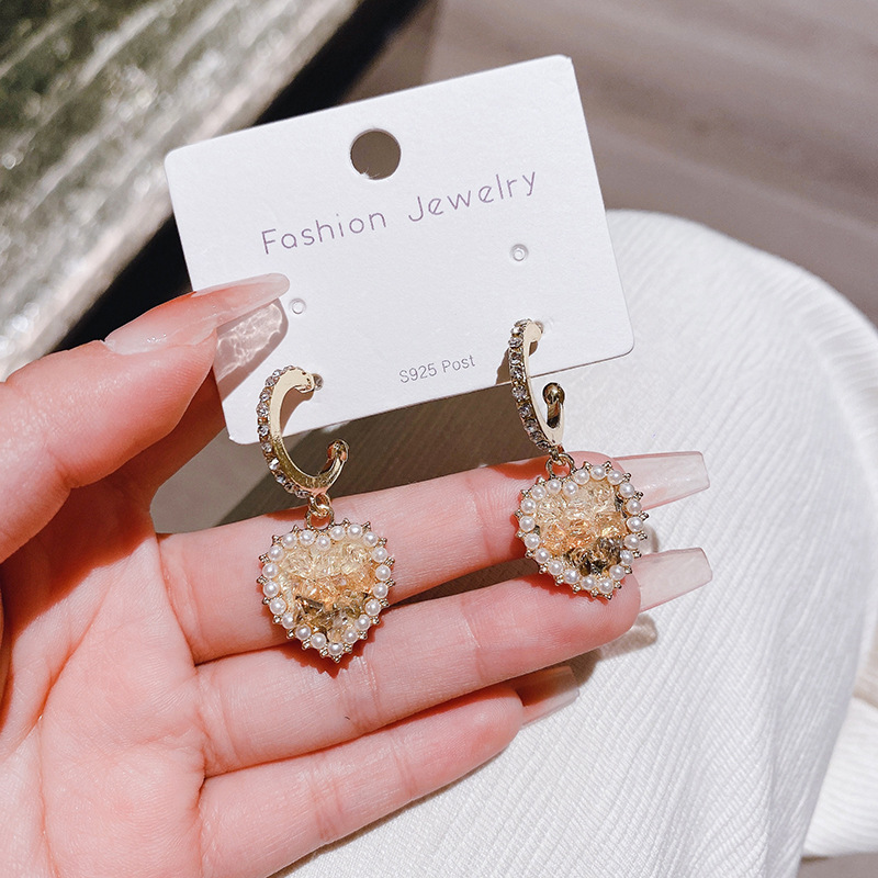 S925ポスト ピアス パール ハンドメイド ピアス ピアス キャッチ  