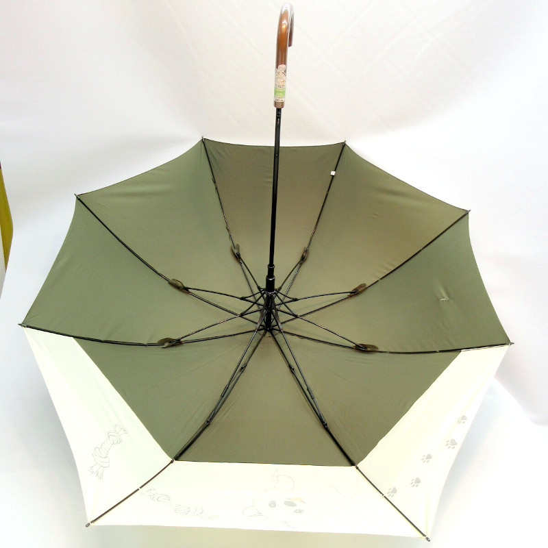 雨傘】【長傘】後ろが伸びてリュックが濡れにくいバックスライド傘