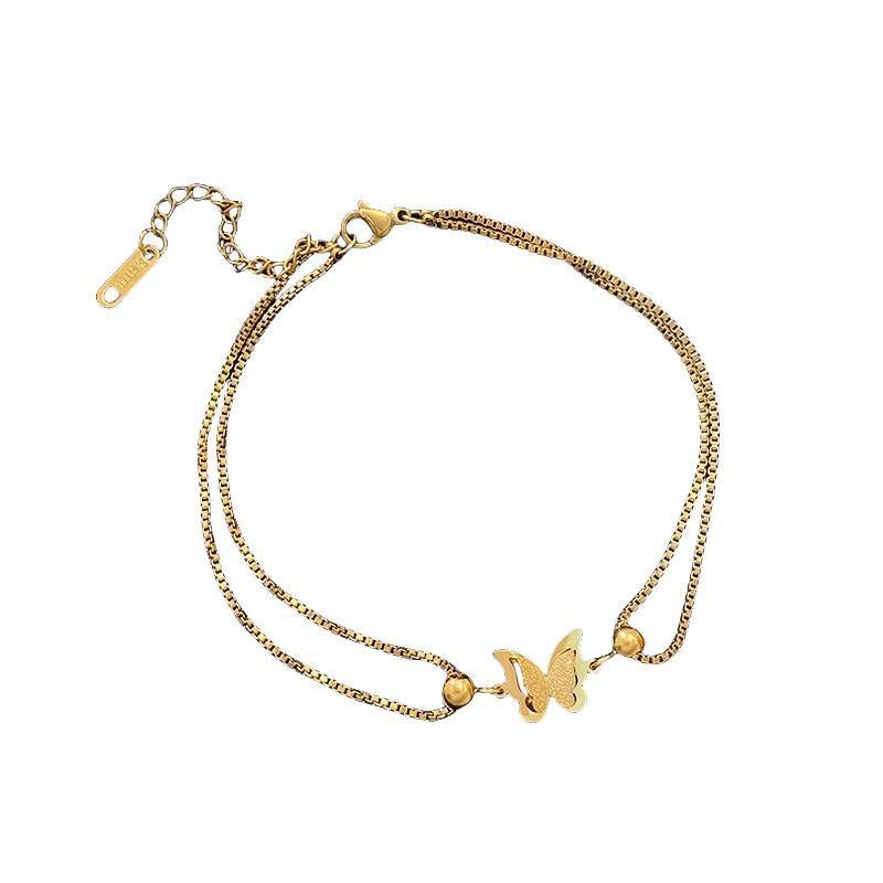 レディースアンクレット KRKC&CO アンクレット レディース 幅3mm ステンレス テニス