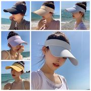 サンバイザー ゴルフ テニス アウトドア ランニングキャップ メンズ レディース 帽子 ジョギング キャップ