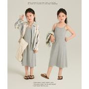 2024夏新作 韓国風子供服 ベビー服 キッズ服 ワンピース