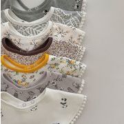 2024夏新作 子供服 韓国風子供服  子供用エプロン 涎掛け キャラクター よだれかけ