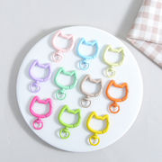 キーホルダーパーツ　カラビナ　キーリング　アクセサリー材料　手芸DIY 基礎金具