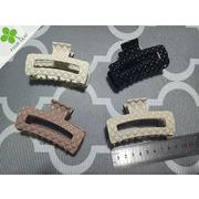 【即日発送可能】バンスクリップ 上品 ヘアクリップ ヘアアクセサリー 髪留め ファッション