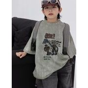 2024新品　キッズ男の子　トップス　Tシャツ　半袖　90-150CM