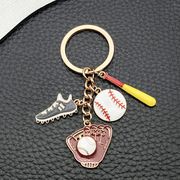 野球キーホルダー 金属 野球のグローブ スニーカー キーホルダー 野球記念品