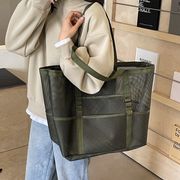 メッシュバッグ★レディース★鞄★ハンドバッグ ★おしゃれ★砂浜