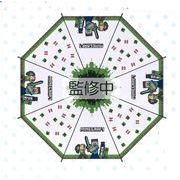 キャラクター子供ビニール傘　55CM　Minecraft マインクラフト　グラス　32505